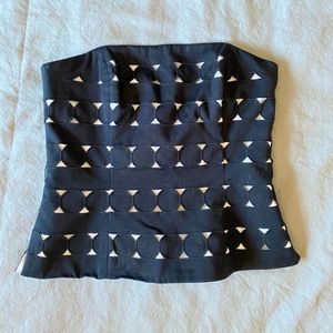 Bustier Strapless White House Black Market Corset Top